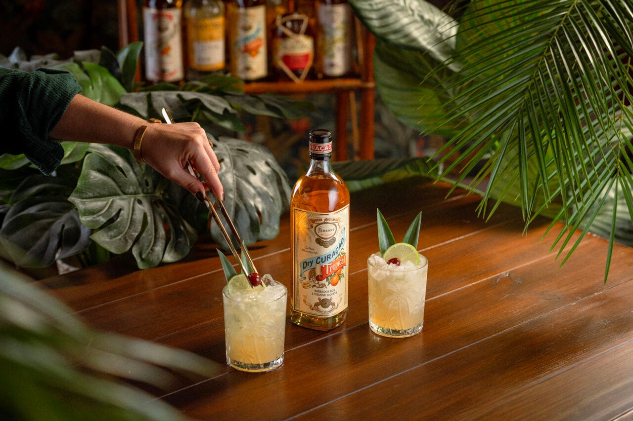 Ferrand Dry Curacao Tropical: the first dry curacao made in Barbados!