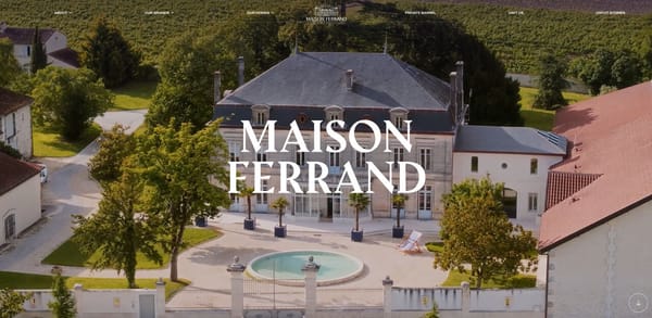 Maison Ferrand just launched its new website!